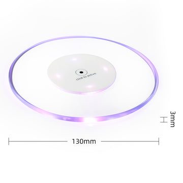 Transparent LED Coaster for Bottle Cup